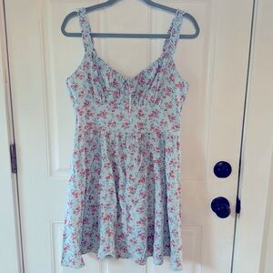 Lucky Brand milkmaid style dress